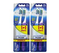 Oral -B Pro Expert vibrant Brosse à dents - Lot de 4 (Couleurs Assorties)
