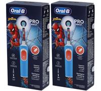 ORAL-B Pro Junior Brosse à Dents Electrique Spider-Man Brosse(S) À 2x1 pc(s)
