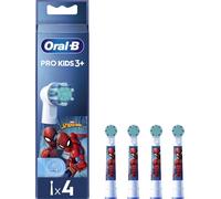 ORAL-B Pro Kids 3+ Lot de 4 brossettes - Spiderman