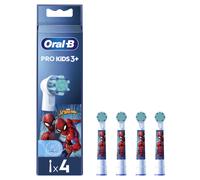 ORAL-B Pro Kids 3+ Lot de 4 brossettes - Spiderman