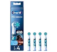 Oral-B Pro Kids Brossettes pour Brosse à dents électriques, Disney Star Wars, Pack De 4 Unités, Conçu Pour Un Brossage En Douceur