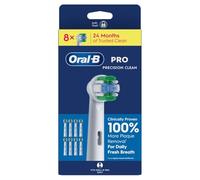 Oral-B Pro Precision Clean Lot de 8 têtes de brosse à dents pour boîte aux lettres