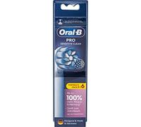 Oral-B Pro Sensitive Clean Lot de 6 brosses à dents électriques pour brosse à dents électrique - Nettoyage doux des dents - Poils innovants en forme de X