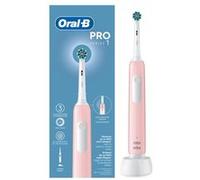 Oral-B - Brosse À Dents Électrique Pro 1 Rose Cross Action