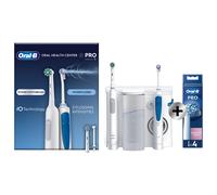 Oral-B Idropulsore Health Center Adulte Brosse à dents rotative oscillante Bleu, Blanc