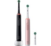 Oral-B Pro3 3900 612626 Brosse à dents électrique noir, rose