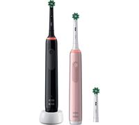 Oral-B Pro 3 3900N Gift Edition Adulte Brosse à dents rotative oscillante Noir, Rose