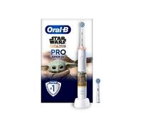 Oral-B PRO 14876674 brosse à dents électrique Enfant Brosse à dents rotative Multicolore, Blanc