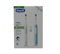 Oral-B Professional Clean 1 Escova Elétrica Duo Set Branco Azul