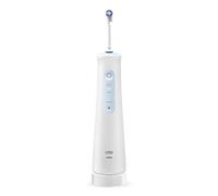 Oral-B Pulseur hydraulique dentaire Oxyjet, 1 tête, avec technologie de microbulles, nettoyage en profondeur, régénère les gencives, batterie au lithium, idée cadeau, blanc