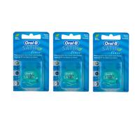Oral-B Satin Floss Mint Dental Floss - Pack de 3