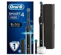 Oral-B SmartSeries Smart 4 4500 Black Edition Adulte Brosse à dents rotative oscillante Noir