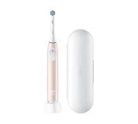 Oral-B Brosse à dents électrique iO 2 3 modes silencieux, capteur de pression, brossette, étui, rose