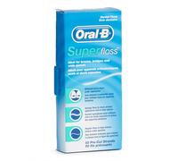 Oral-B Super Floss Lot De 6 Fils Dentaires Pré-Découpés 50 Ea