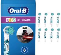 Oral-B Tête de brosse à dents de remplacement | Kids Star Wars | Tête | Pour les enfants | Nombre de têtes de brosse incluses 8