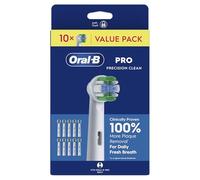 Oral-B Tête de rechange PRO Precision Clean Blanche. Lot de 10 têtes