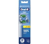Oral-B Precision Clean Têtes de brosse à dents électrique, lot de 5 têtes de rechange, 3 types de poils pour un nettoyage précis et blanchissant, indicateur d'utilisation de la tête