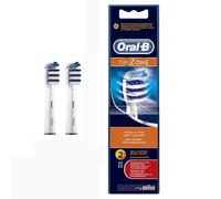 Oral-B TriZone RARE LOT DE 2 TÊTES Élimine la plaque dentaire dents sensibles