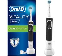Oral-B Vitality 100 CrossAction Adulte Brosse à dents rotative oscillante Noir, Blanc