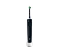 Oral-B Vitality Pro Brosse à dents rotative adulte noire, 3 modes (Soin quotidien, Sensible), Minuteur 2 min, Batterie rechargeable, 1 poignée, 1 tête