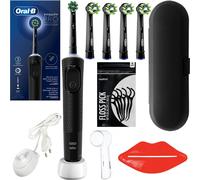 Oral-B Vitality Pro D103 Black + 4x Oral-B Cross Action tip EB50BK BLACK + accessoires
