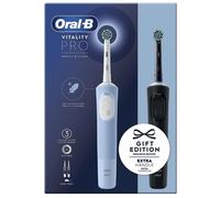 Oral-B Vitality Pro D103 Duo Brosse À Dents Électrique Noir Bleu