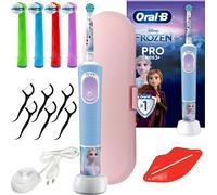 Oral-B Vitality Pro D103 Frozen Brosse à dents enfants 4 accessoires Étui Chargeur