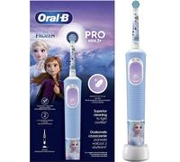 Oral-B | Vitality PRO Kids Frozen | Brosse à dents électrique | Rechargeable | Pour enfants | Bleu | Nombre de têtes de brossage incluses 1 | Nombre de modes de brossage 2.
