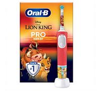 Oral-B Vitality PRO Kids Le Roi Lion - Brosse à dents électrique pour enfants avec minuterie 2 min - Design ludique