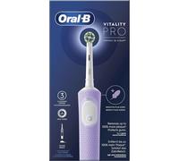 Oral-B Vitality Pro Lilas Brosse à Dents Électrique Rechargeable Tête 3 Mode