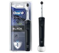 Oral-B Vitality Pro Pure Clean Brosse à Dents Electrique, 3 Modes de Brossage, Noir, Brossette Charbon
