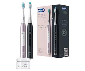 Oral-B Zahnb. Pulsonic Slim 4900 RS/BK | Luxe 4900 BK/Rose-Gold mit 2. Handstück