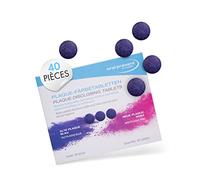 ORAL PREVENT Révélateur de Plaque Dentaire - Pastilles à Mâcher 2 Couleurs - Sans Érythrosine - Enfant et Adulte - 40 Comprimés