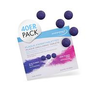 ORAL PREVENT Révélateur de Plaque Dentaire - Pastilles à Mâcher 2 Couleurs - Sans Érythrosine - Enfant et Adulte - 40 Comprimés - Pêche - Maracuja