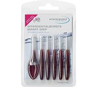 Oral Prevent Smart Grip Lot de 6 brosses interdentaires Marron 1,50 mm