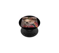 Órale Drôle Espagnol Chihuahua Sombrero Flou Chien Meme PopSockets PopGrip Adhésif