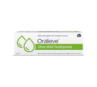 Oralieve Dentifrice ultra doux (1 x 75 ml), dentifrice sans SLS, dentifrice oralieve pour bouche douloureuse et sensible, dentifrice fluorure, dentifrice au xylitol - Dentifrice oralieve authentique