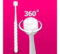 Oralieve oralieve Grande brosse à dents et à bouche 360° pour une brosse à dents douce et sensible pour un nettoyage doux mais en profondeur, poignée facile à prendre en main - Véritable brosse à