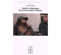 Oralité Et Didactique Du Français Langue Étrangère