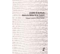 Oralité et écriture dans la Bible et le Coran - Pierre Larcher - Publication Universite Provence - broché - Essai
