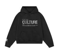 ORANDESIGNE Hommes Femmes Crystal Hoodies Baggy Sweat à Capuche Sport Décontracté Imitation Diamant Sweatshirt Manche Coupe Pull Ample A Noir M