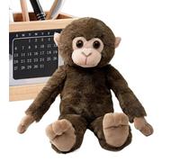 Orang-outan À Câliner - Peluche Debout 36 Cm/14,2 Pouces, Assis 24 Cm | Orang-outan Viral À Bras Longs | Peluchee Singe | Animal en Peluche Doux Et Câlin pour Les, Les Tout-Petits, Cadeau, Crè