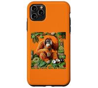 Orang-outan en fruits - Sauvons la forêt, sauvons nos amis Coque pour iPhone 11 Pro Max