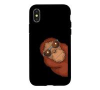 Orang-outan Lover Kids Singe Jungle Ape Orang-outan Coque pour iPhone X/XS