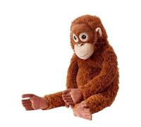 Orang Outang, Jouet en Peluche (66 cm), idées Cadeau, Singe Peluche, Scratch Mains et Pieds, S'accroche à Tout.