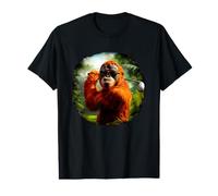 Orang-Utans Golfe/Golfer Orang Utan T-Shirt Graphique avec Valeur