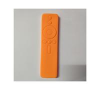 (Orange) 1pc Housse de protection en silicone souple pour télécommande vocale Xiaomi 4A Housse en caoutchouc