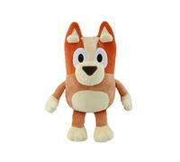 (Orange, 20 cm/7,87 pouces) personnage Bluey chapeau de noël étoile oeil décoration peluche jouet oreiller