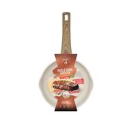 orange 20 cm Poêle KitchenPro Cook Indicator - 20-24-28 CM - Résistant