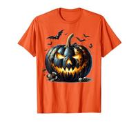 Orange and Black Halloween Accessories for Spooky Season T-Shirt